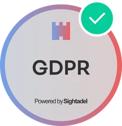GDPR, status maintained in Sightadel