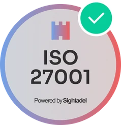 ISO 27001, status maintained in Sightadel